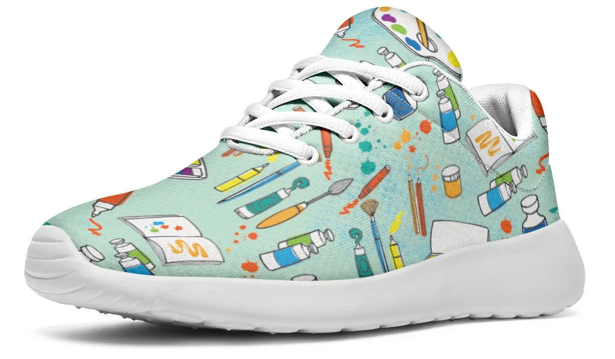 Artist Pattern Sneakers