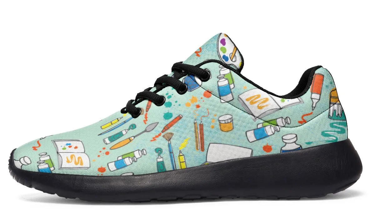 Artist Pattern Sneakers