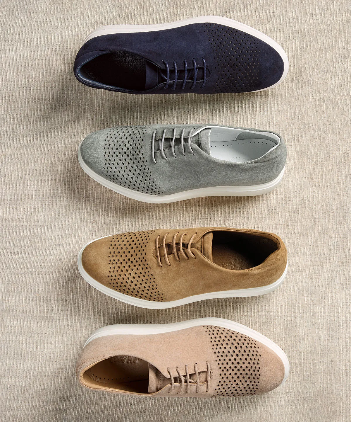 Bobby Jones Suede Lace-up Sneakers