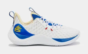 Curry 10 PE Mens Basketball Shoes (Blue/White)