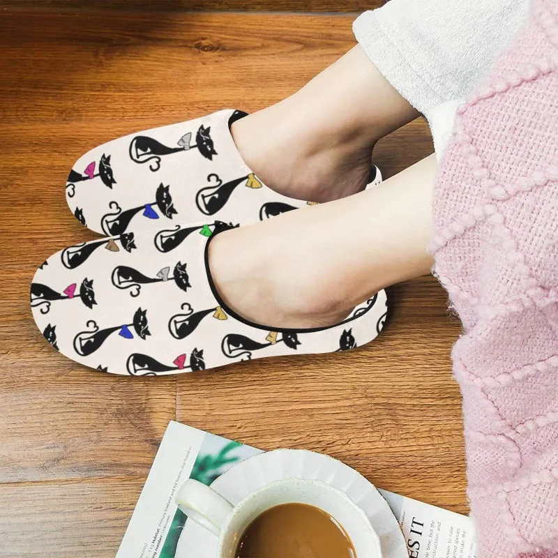 Cute Cat Slippers For Women