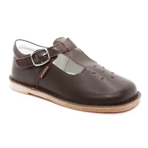 L’ Amour School Uniform Shoe Brown Walker Toddler Kids Girl-Kids Shoes