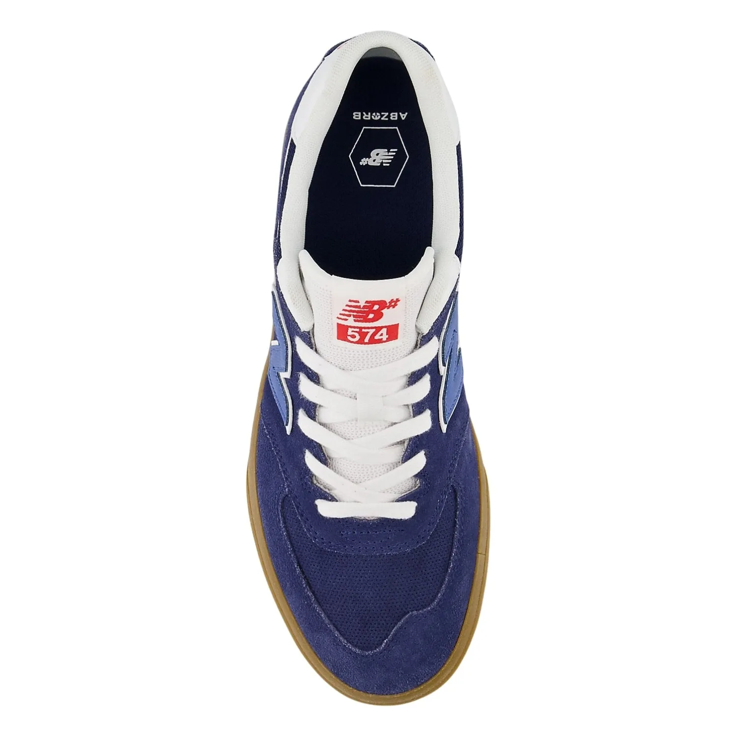 New Balance Numeric NM574 Skate Shoes - Navy/White