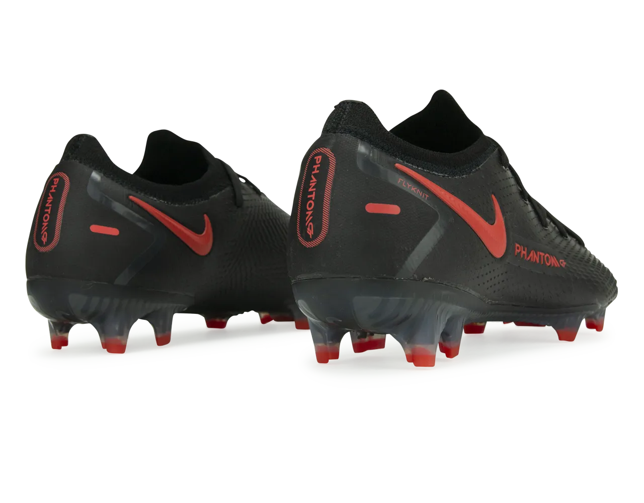 Nike Men's Phantom GT Elite FG Black/Dark Smoke Grey/Chile Red