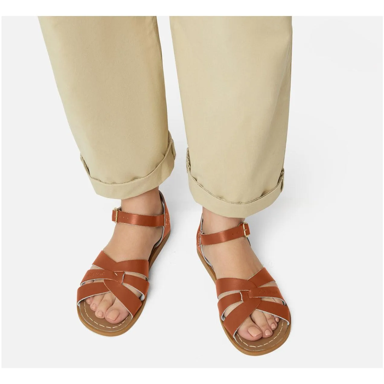 Saltwater Original Sandals - Tan - Adult