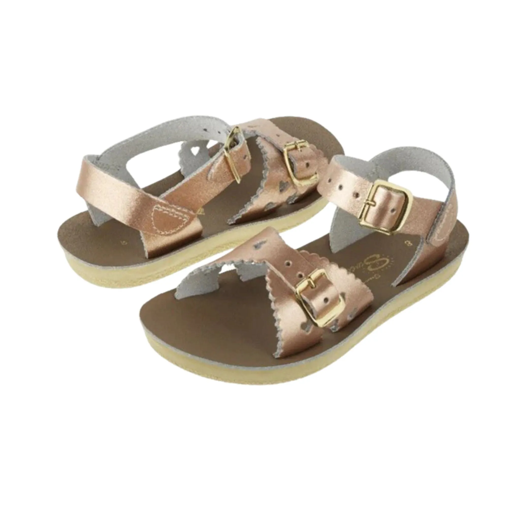 Sweetheart Sandals - Rose Gold