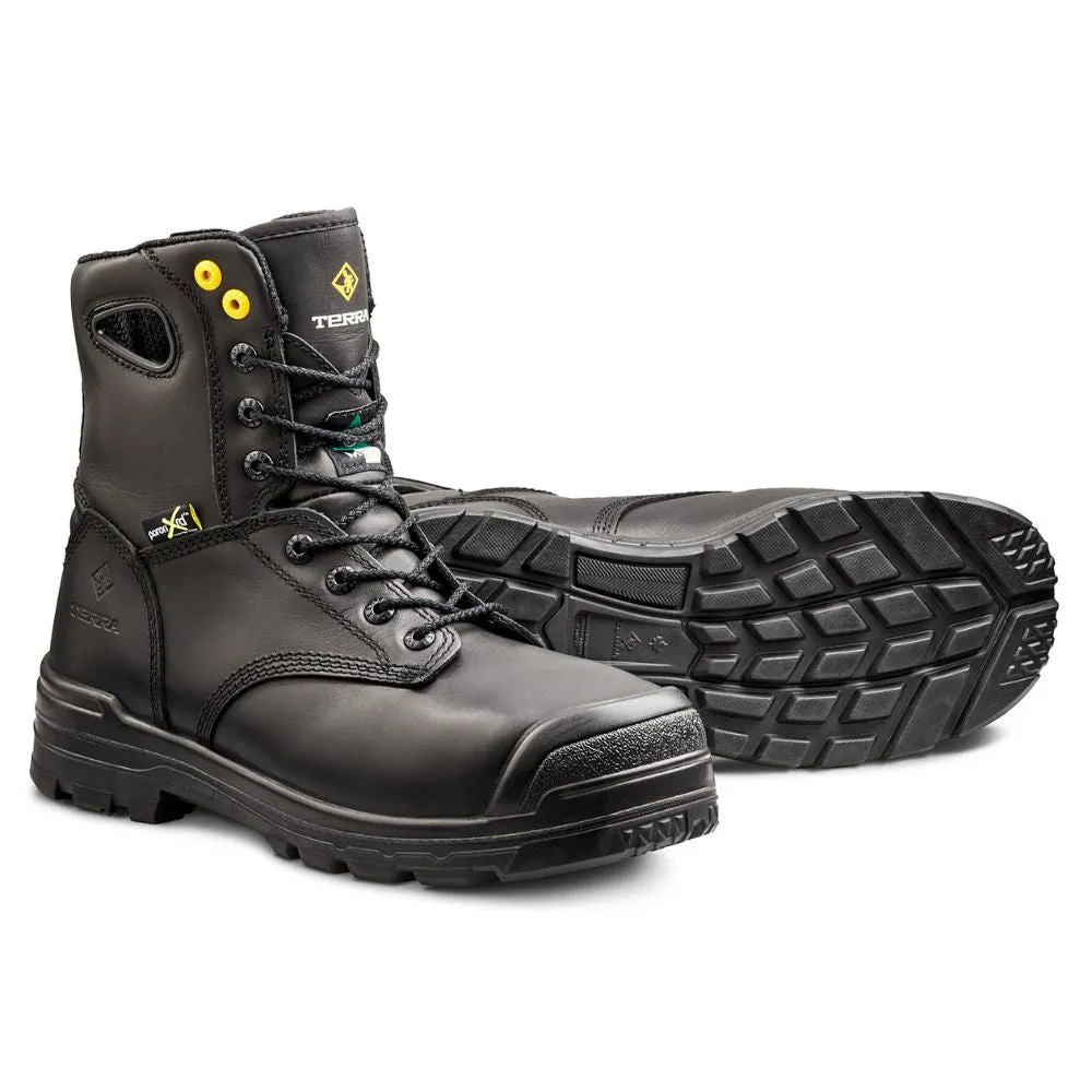 Terra Paladin Unisex 8" Composite Toe Boot With Internal Met Guard 2988B