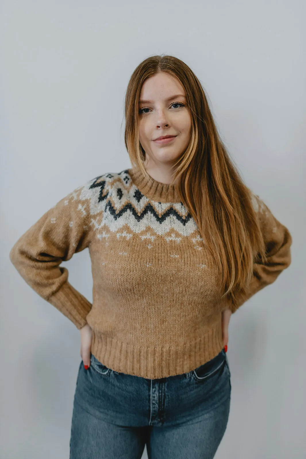 The Sara Sweater by Heartloom - Birch