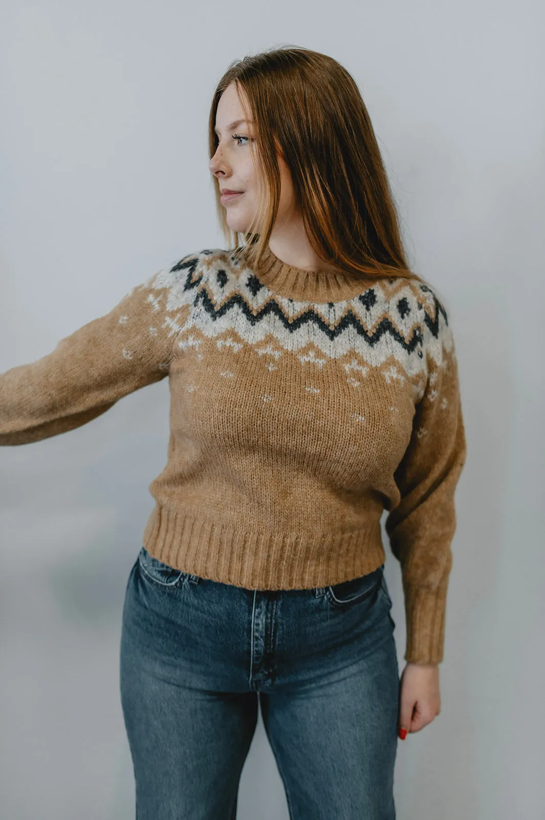 The Sara Sweater by Heartloom - Birch