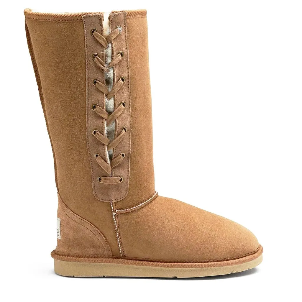 UGG Boot Sheepskin Lace Tall