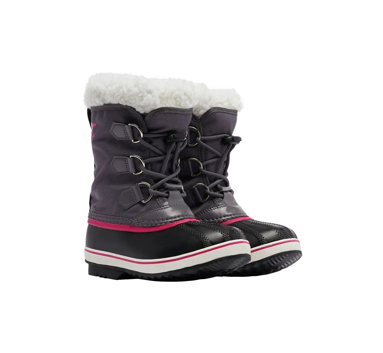 Yoot Pac Nylon Kid's Snow Boot - Pulse/Magenta